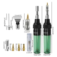 1300°C Cordless Butane Soldering Iron Blow Torch Portable All-in-One Kit forSoldering, Welding, Shrinking Reaches High Temp Fast - Image 6