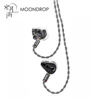 MOONDROP DARK SABER 2DD+8BA(Per side) In-Ear Earphone Reference In-Ear Mintors with 0.78 2Pin Cable 2