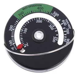 Enhanced Magnetic Stove Thermometer for Wood Burners and Fireplaces (1pc)