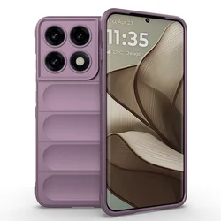 Shockproof Heavy Duty Armor Back Cover with Anti - Drop Protection - Motorola Edge (2023) (Purple)