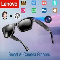 Lenovo 4K HD AI Smart Glasses 800w Pixel Multifunctional Camera Bluetooth Call Voice Assistant Music Player Smart Translation - Image 3