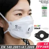 LAIANZHI FFP3 CE Face mask Air valve protective masks pm2.5 masks harmful hygiene mask filter Headwear mouth mask ffp3mask 1