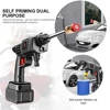 20000mAh Automobile Water Gun Cordless High Pressure Cleaner Washer Spray Water Gun Car Wash Pressure Water Cleaning Machine 물총 3