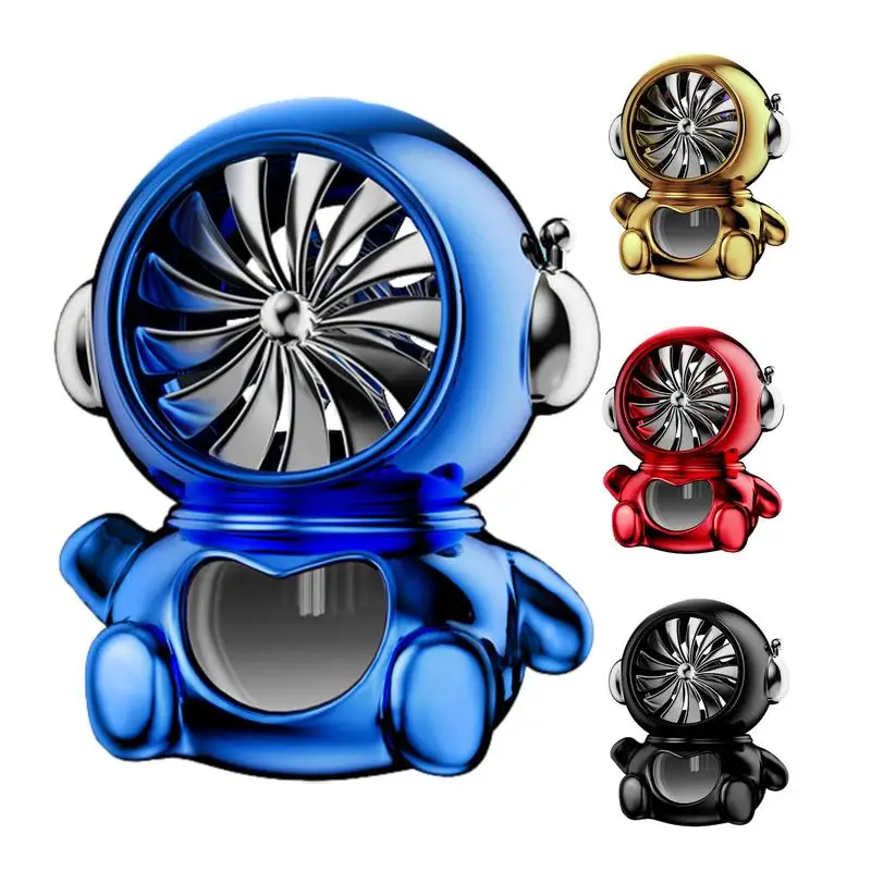 

Air Vent Clips Car Air Freshener Astronaut-Shaped Accessories Interior Perfume Diffuser Rotating Propeller Outlet Fragrance tool