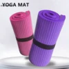 60x25cm Yoga Mat 15mm Home Fitness Mat For Yoga Pilates Flat Support Belly Roll Sports Portable Indoor Outdoor Sports Equipments 5