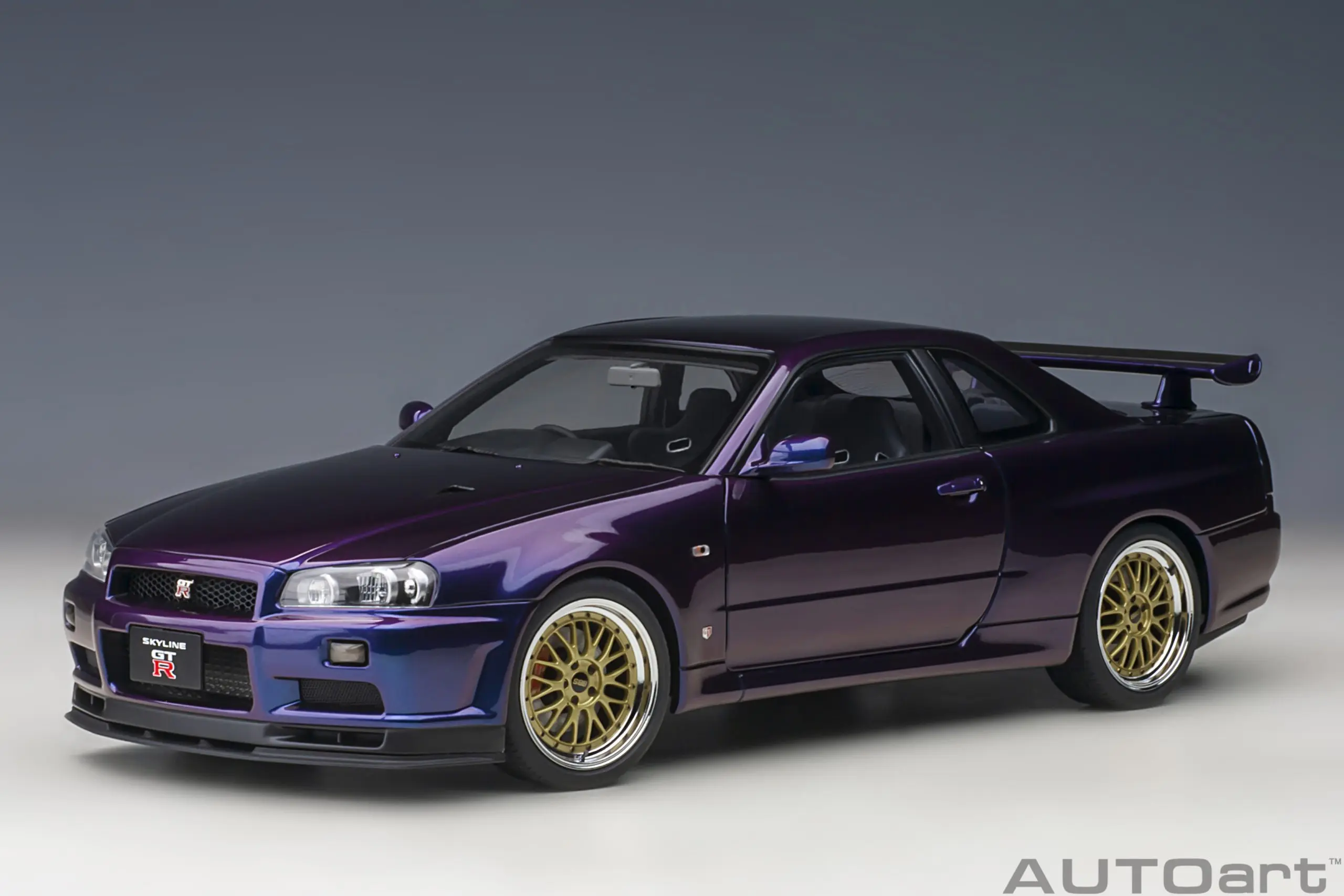 AUTOart 1:18 Nissan R34 NISMO GT-R модель автомобиля | AliExpress