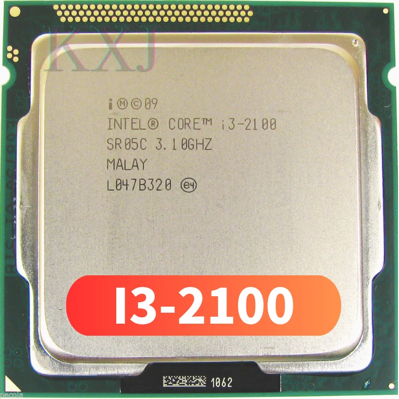 Intel Core i3-2100 i3 2100 3.1 GHz Dual-Core CPU Processor 3M 65W LGA 1155
