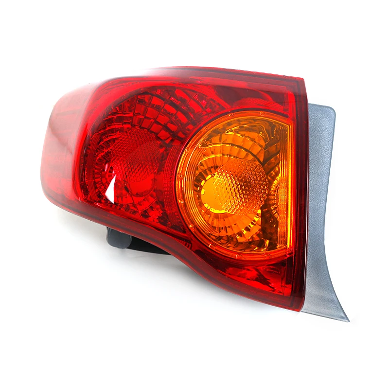 For Toyota Corolla 2008 2009 2010 Taillight housing  Car Rear Brake Lamp Outer Side Tail Light Without bulb 8155002460