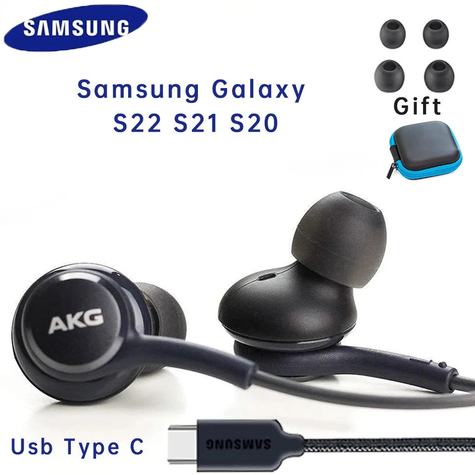 Original Samsung Akg Headphones Type C Wired Inear Usb C Earphone With