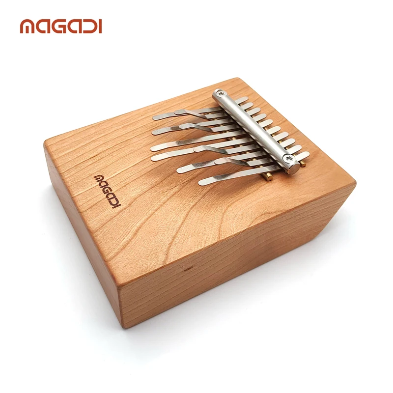 MAGADI-Kalimba original à 10 touches M10 pour adulte, instrument de musique  professionnel, sans bois, piano à pouces, idée cadeau