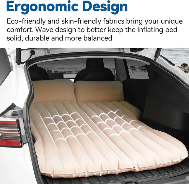 テスラモデルY/3用のユニバーサルフィットフォームカーインフレータブルマットレス テスラモデルY/3用のユニバーサルフィットフォームカー