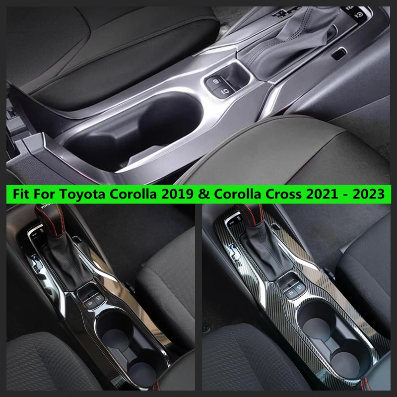 Controllo Centrale Tazza Dell'Acqua Copertura Del Pannello Del Cambio Cornice Adatta Per Toyota Corolla 2019 E Corolla Cross 2021 - 2023 Accessori