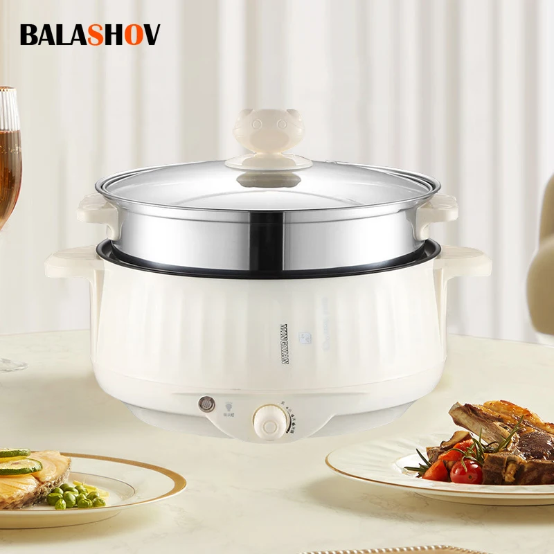 400/800W Multi Cookers Electric Hot Pot Cooker Nonstick Pan Multi