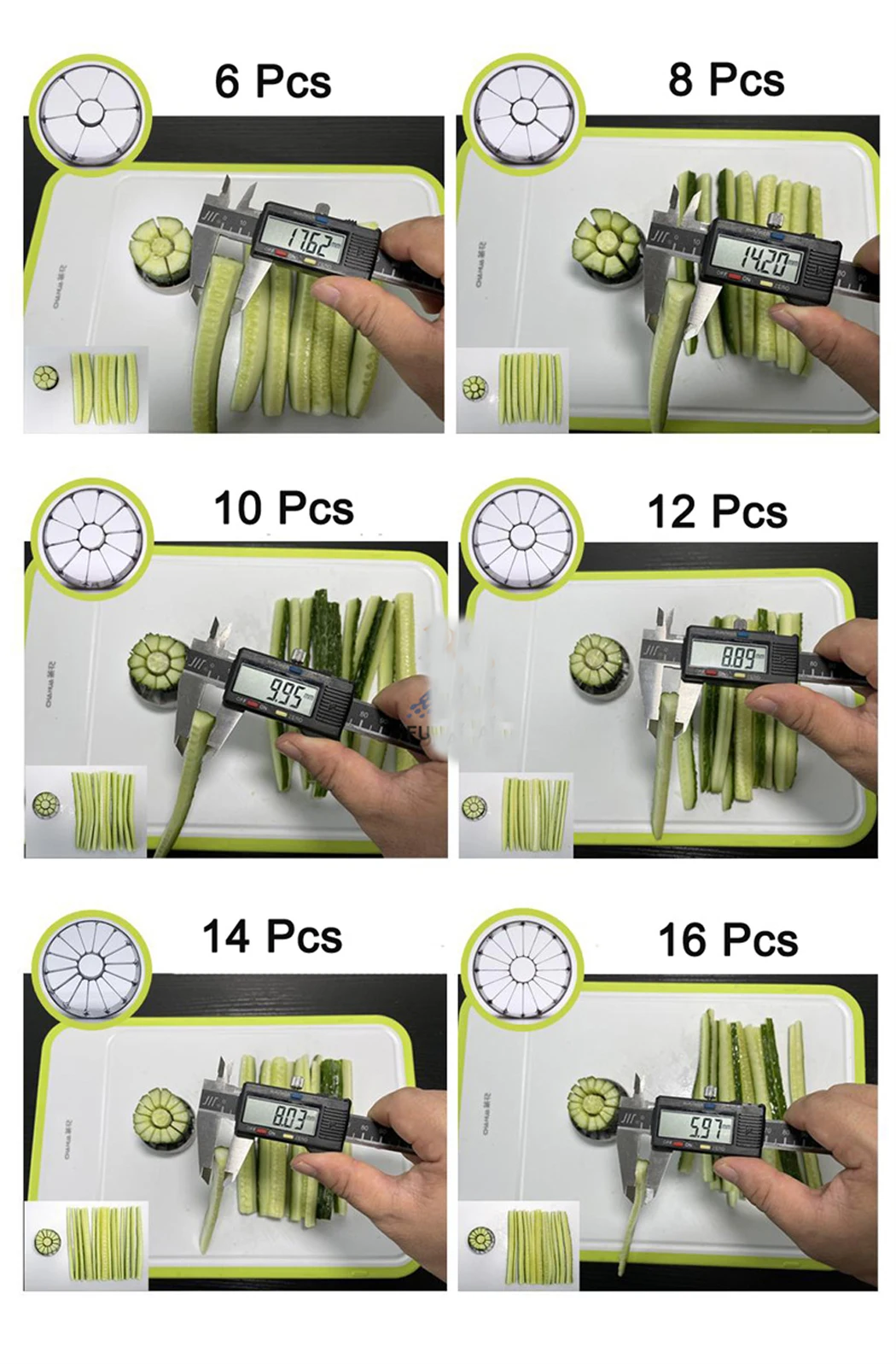 Manual Cucumber Strip Cutter Machine 304 stainless steel Eggplant slicer Carrot Strip Cutter for Sushi Shop
