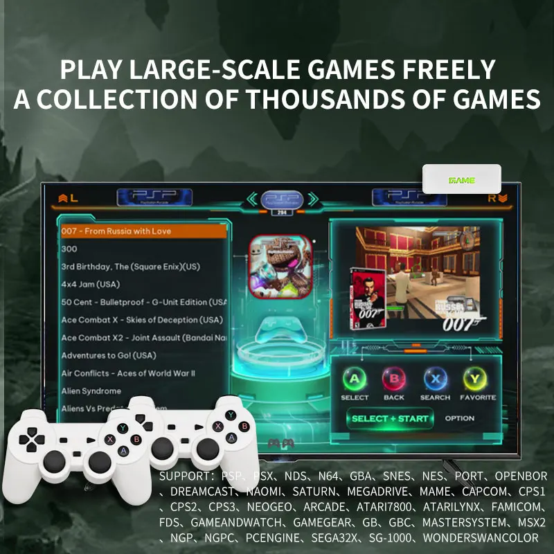 Y7 X7 128GB 4K Retro Game Console | 10,000+ Games 3