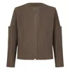 Pleats Pleated Jacket Men's 2024 Spring And Autumn New Jacket Men Niche Design Youth Short Men's Casual Jacket Tide Men Clothing 2