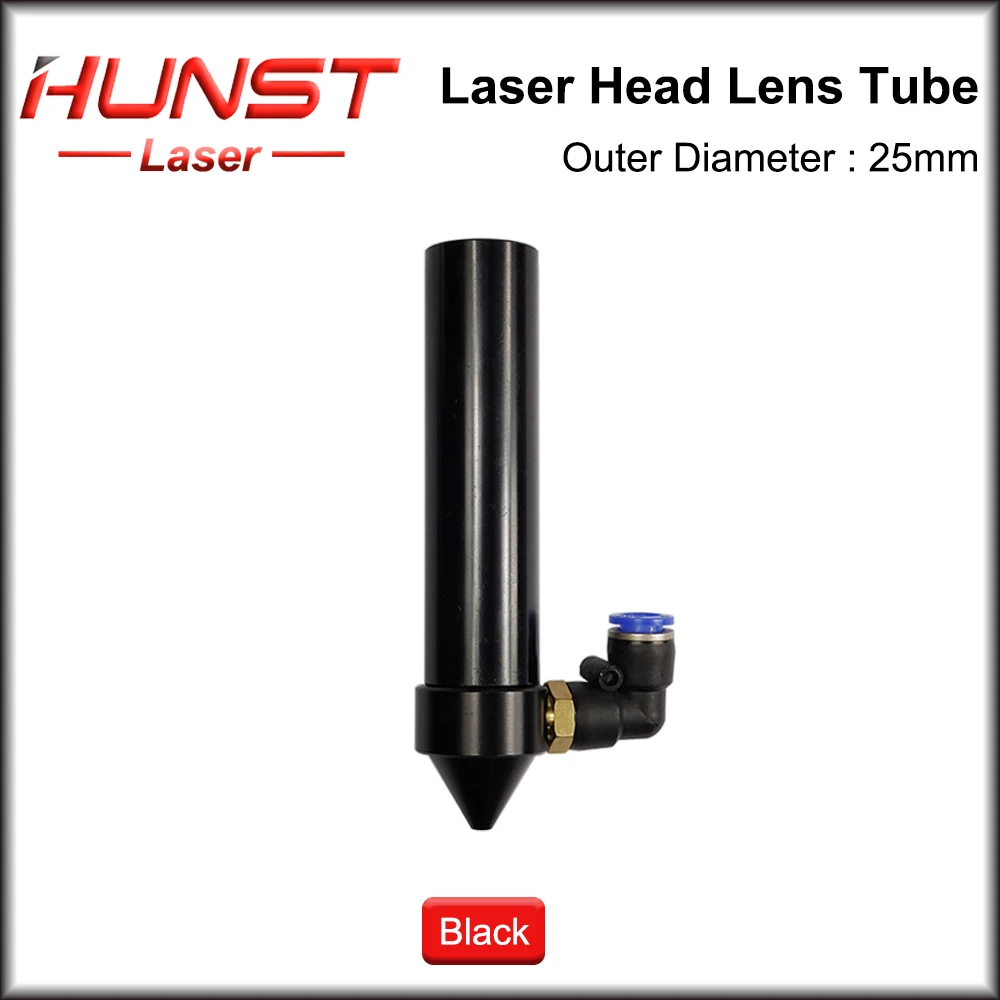 Hunst Co2 렌즈 튜브 외경 25mm 렌즈 직경 20mm FL 50.8/63.5/101.6mm CO2 레이저 절단 조각 기계용