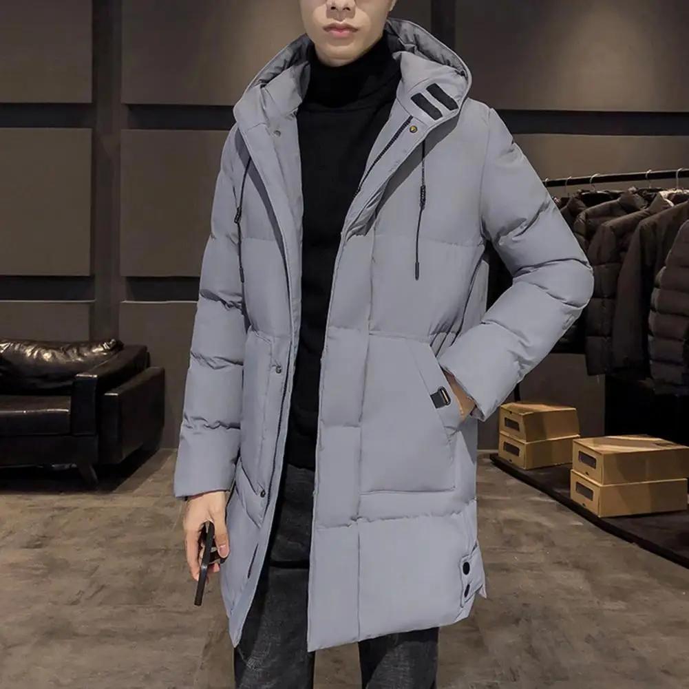 

Men Winter Parka Hooded Casual Long Down Cotton Jackets Coat High Quality Men Winter Thicker Warm Coats Jackets Large Size M-8XL