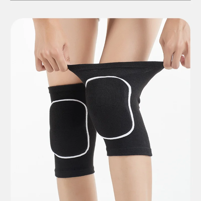 Sports Knee Pads Dance Sponge Knee Pad Warm Volleyball Dance Kneel Anti Collision Exercise Thicken