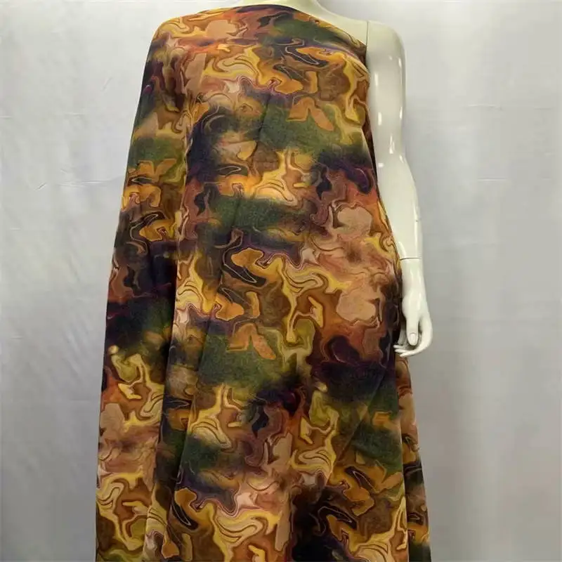 

5 yards Most Beautiful high quality cotton printed African fabric for women's dresses textile material.10.16