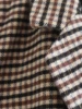 Maxdutti Ins Fashion Casual Jacket Blogger Retro Woolen Plaid Single Breatsed Fashion Blazers Women 5