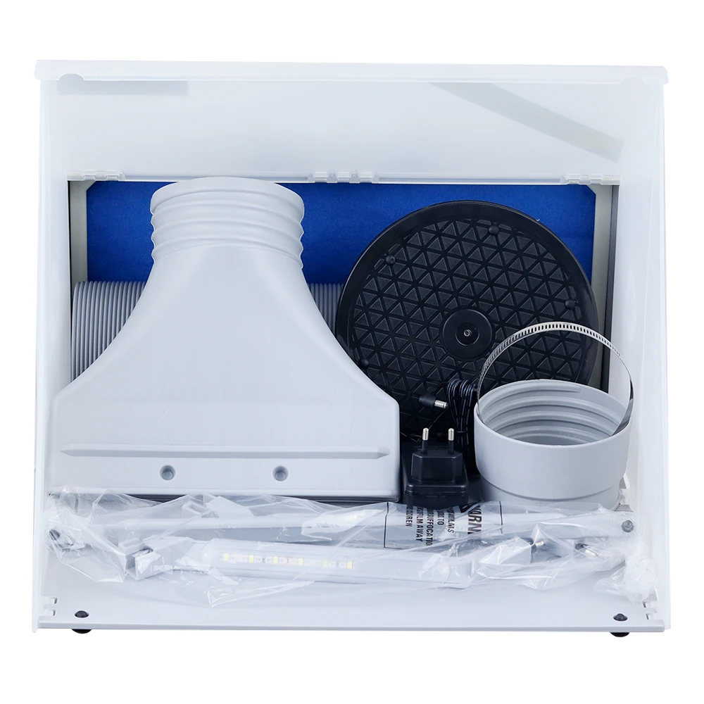 Portable Airbrush Paint Spray Booth Exhaust Fan Model Coloring Sturdy Paint Boot