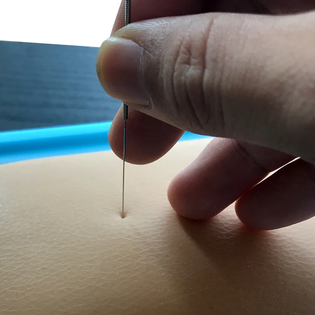 Acupuncture Skill Practice Skin Model Acupuncture Learning Skin Model Skin Suture Practice Pad for Surgery Simulation Training 4