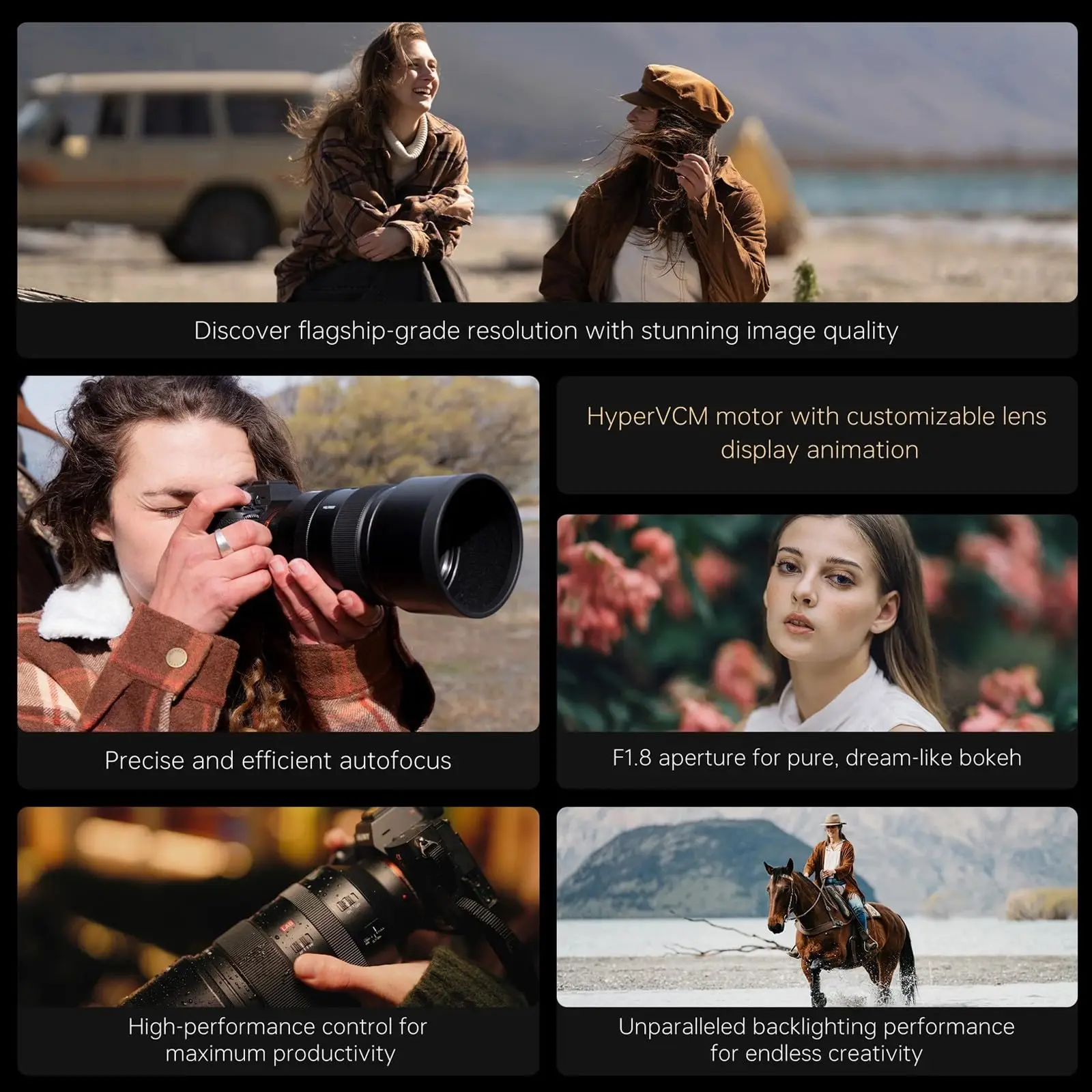 VILTROX 135mm F1.8 LAB 듀얼 플로팅 포커스 풀프레임 중망원 렌즈 (니콘 Z Z6III Z6II Z7II Z5 Zf,  E 카메라용)