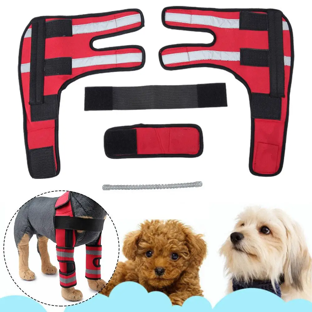 

Dog Elbow Brace Protector Pads Anti Licking Wound Breathable Pain Relief Houlder Support Elbow Sleeves Pads For Canine Elbo X6X5