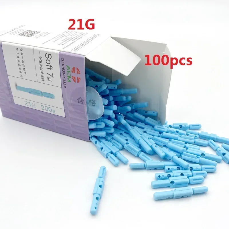 21G 23G 26G 28G 30G Blood Collection Needle Bloodletting Pen Point Lancet Needles Blood Stasis Continuous Blood Collection Pen 4