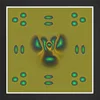 Magnetic Field Viewing Film,Magnetic Field Detector to See Magnetic Fields for Scientific Project Teaching 4 x 4 Inch 1