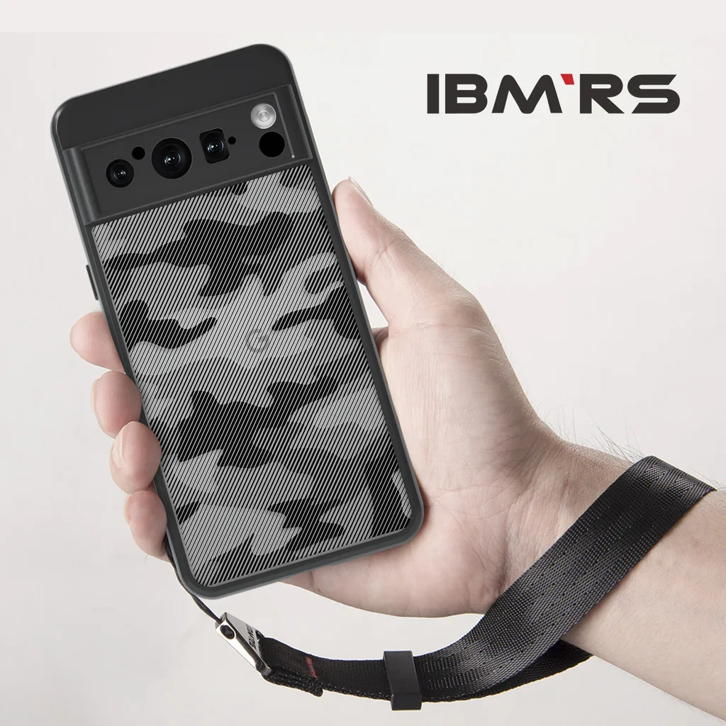 

IBMRS for google pixel 8 pro case, camo Camouflage phone Case(Comes with wrist strap)