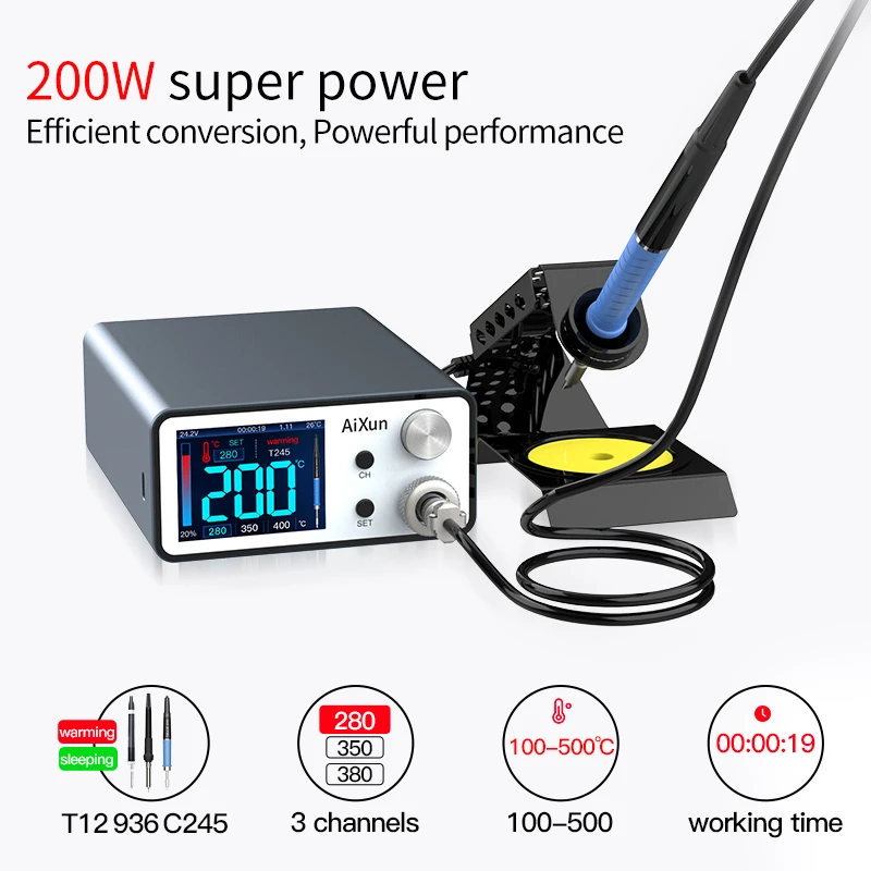 Intelligent Welding Station Aixun Soldering Station T210 Soldering