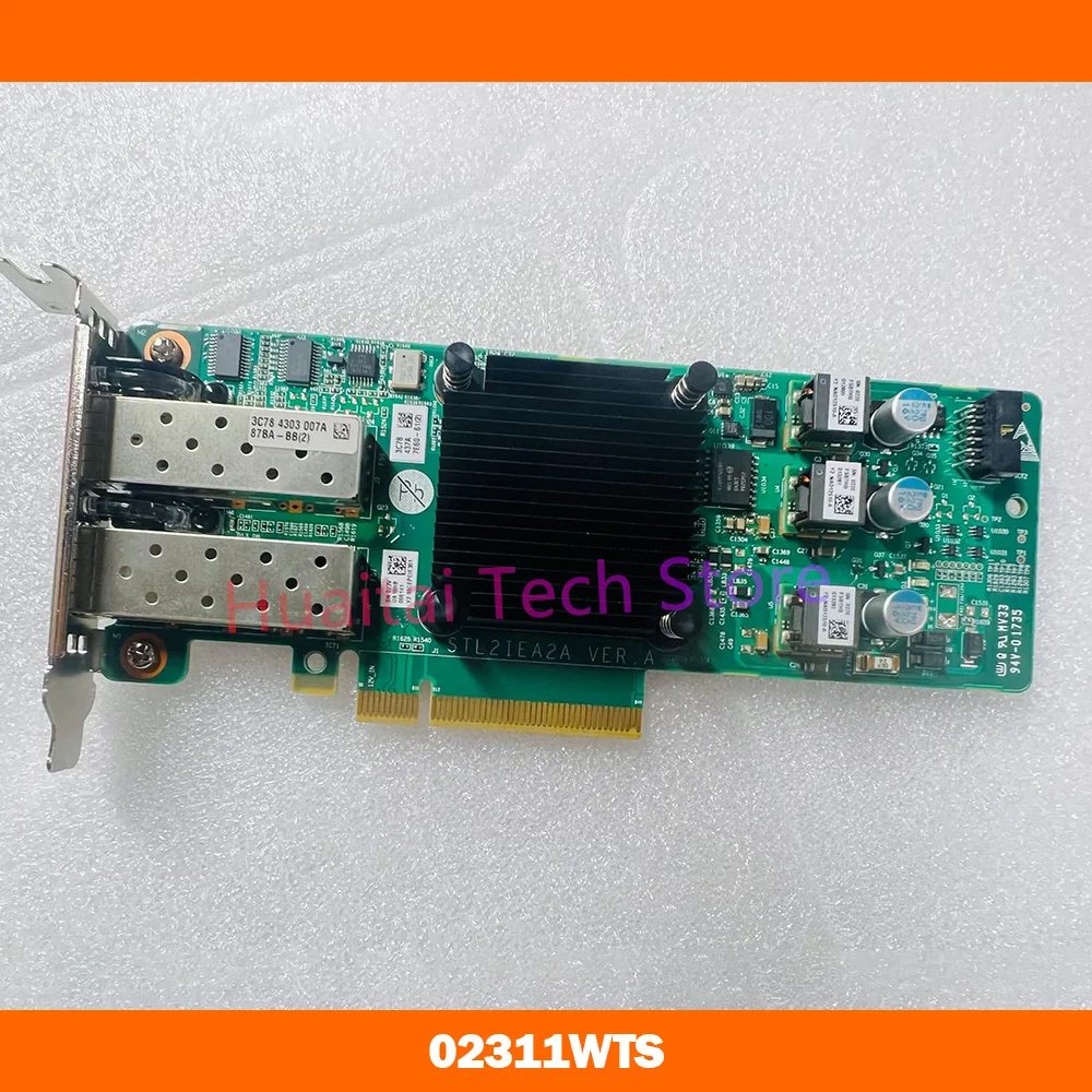 For Huawei SP333 Dual 10 Gigabit Optical Fiber Network Adapter For Mellanox MT27712A0 MCX4121A 02311WTS