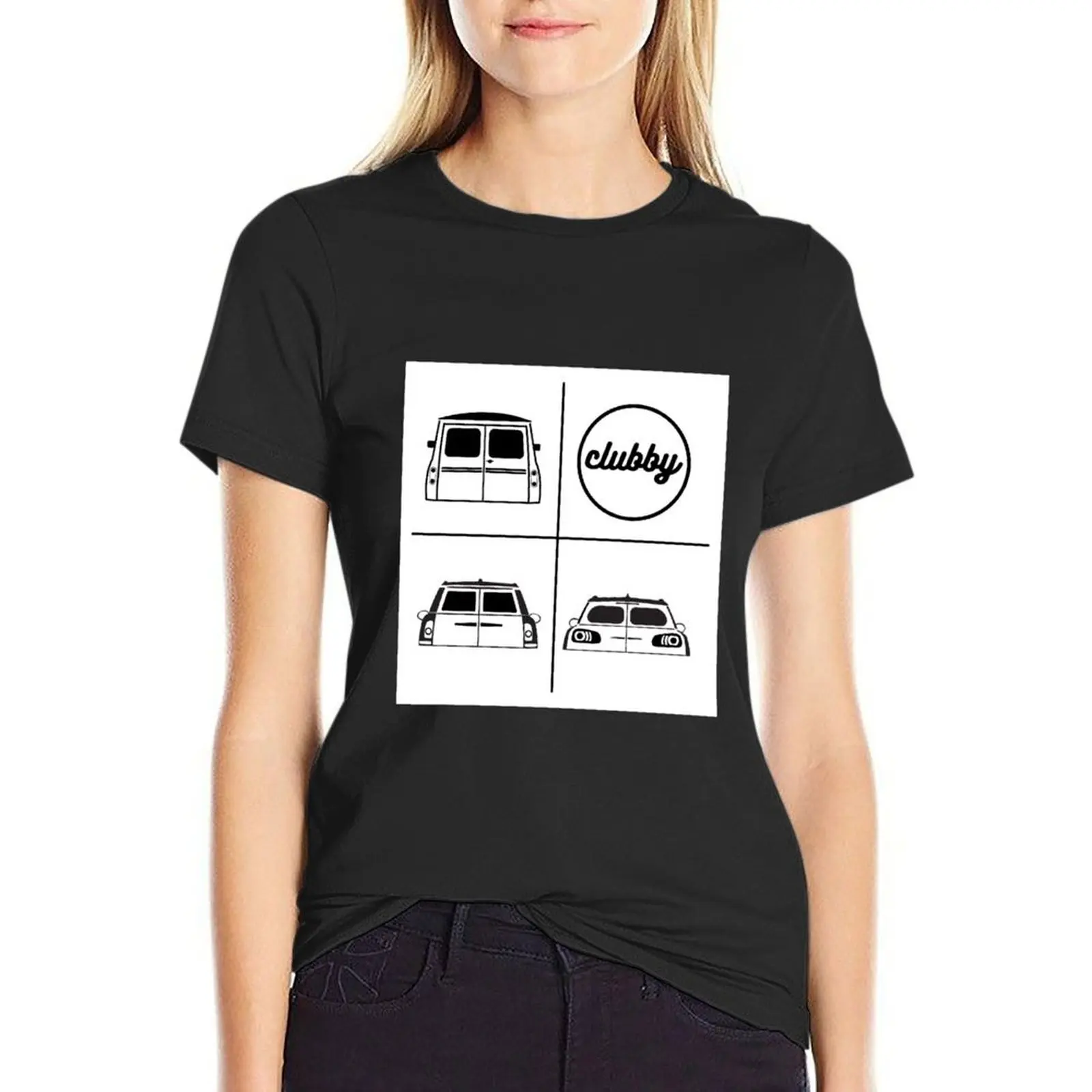 Clubby Generations T-Shirt korean fashion lady clothes Women clothing