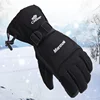 New Men's Ski Gloves Snowboard Snowmobile Motorcycle Riding Winter  Windproof Waterproof Unisex Snow 6