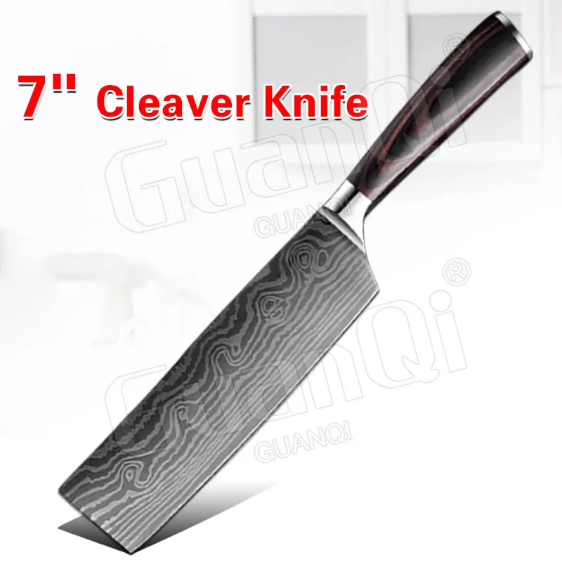 Cuchillos profesionales, juego de cuchillos de chef de 9 piezas de acero  inoxidable prémium en estuche