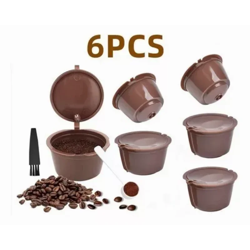 Dolce Flavored Coffee Filter Capsule 6-Pack-Reusable Spare Parts & Accessories
