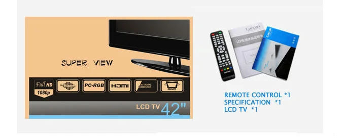 2022 new good quality led tv screen 2k 49inch full hd tv outdoor hotel home use - Image 2