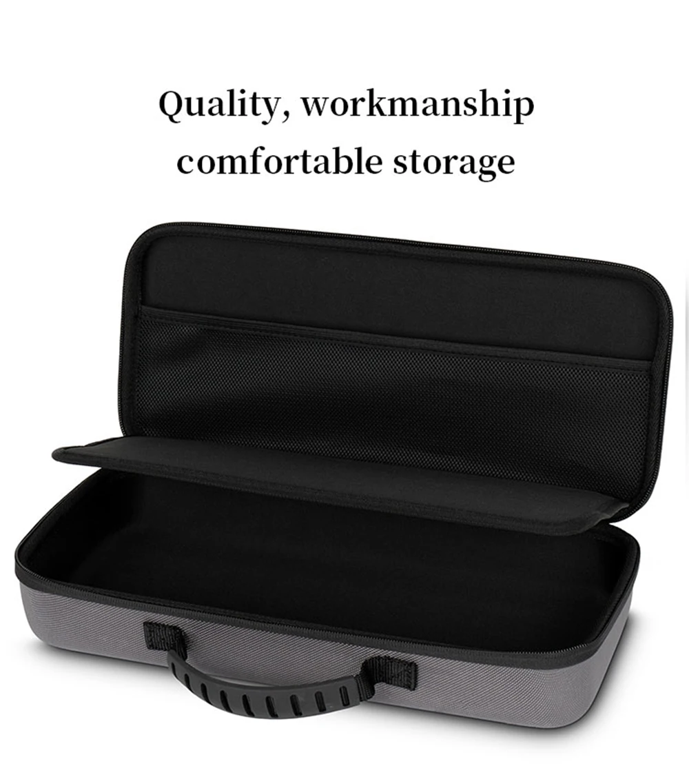 Hard EVA Storage Bags for ROG Extreme AULA F75 Mechanical Keyboard Box Portable for Logitech GPRO X TKL Travel Carrying Case