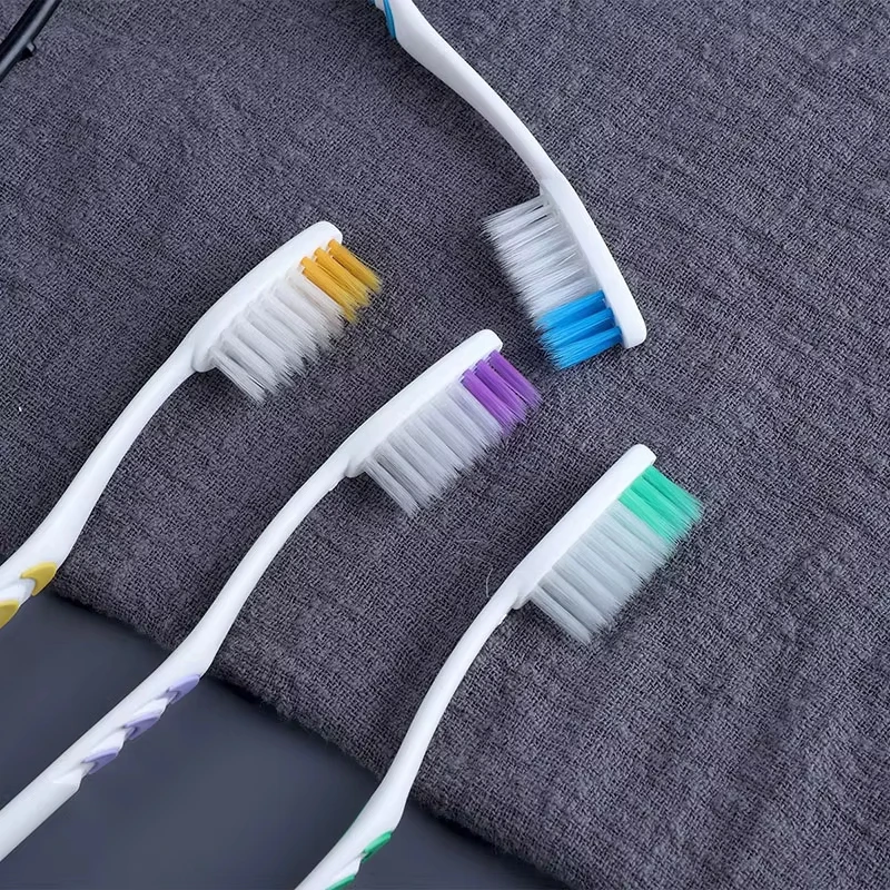 Soft Toothbrush Toothbrush Set Adult White Moon 10 pieces Travel Family Life Five Colors Deep Teeth Cleaning Oral Health