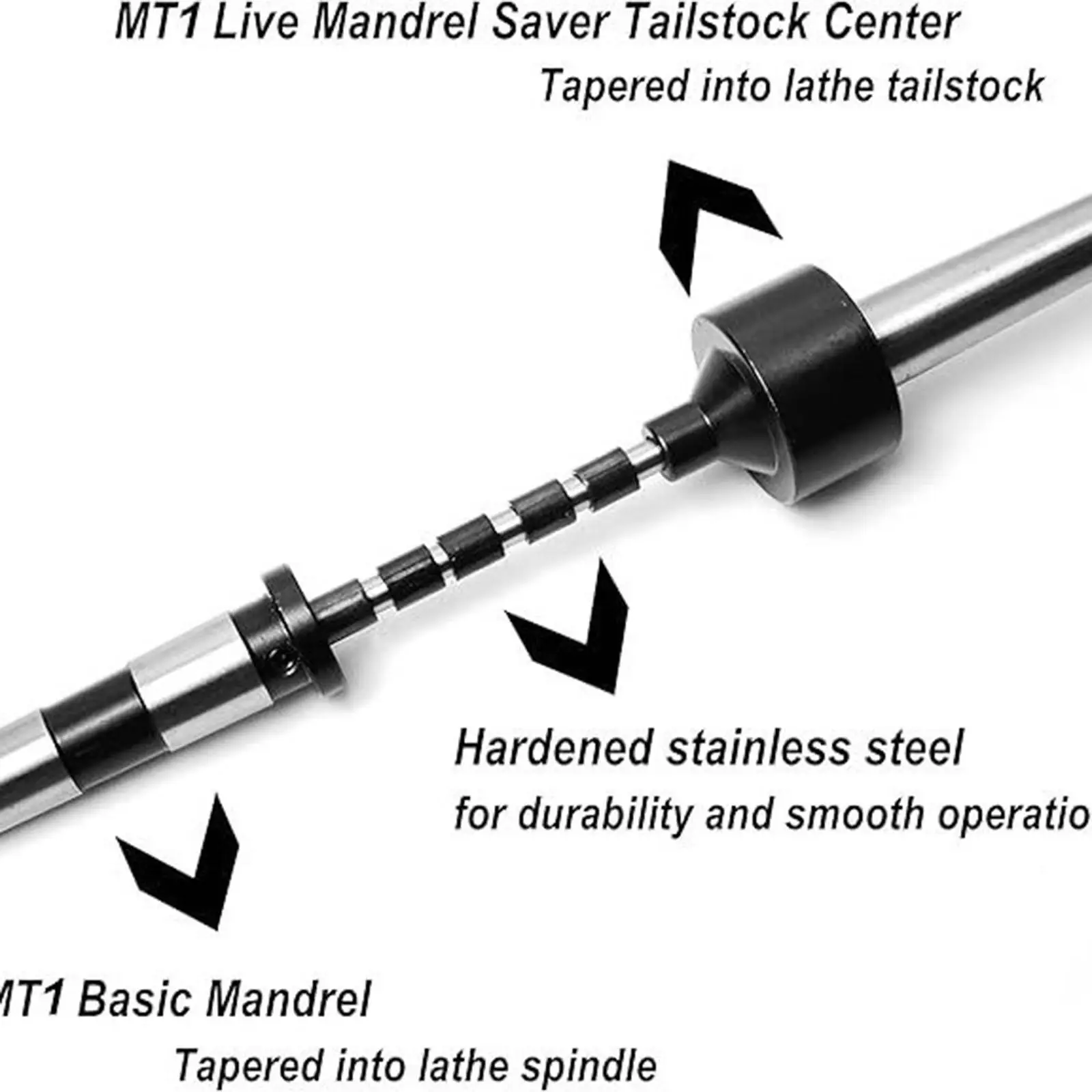Pen Mandrel MT2 Metal Pen Turning Mandrel Woodturning Accessories Wood Turning Mandrel Workshop with Bushings Woodworking Tool Pen Mandrel MT2 Metal Pen Turning Mandrel Woodturning Accessories Wood Turning Mandrel Workshop with Bushings Woodworking Tool
