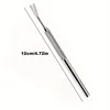 1PCS Stainless Steel Pet Treatment Tick Removal Tool Set 2 In 1 Fork Tweezers Clip Cat Dog Supplies 5