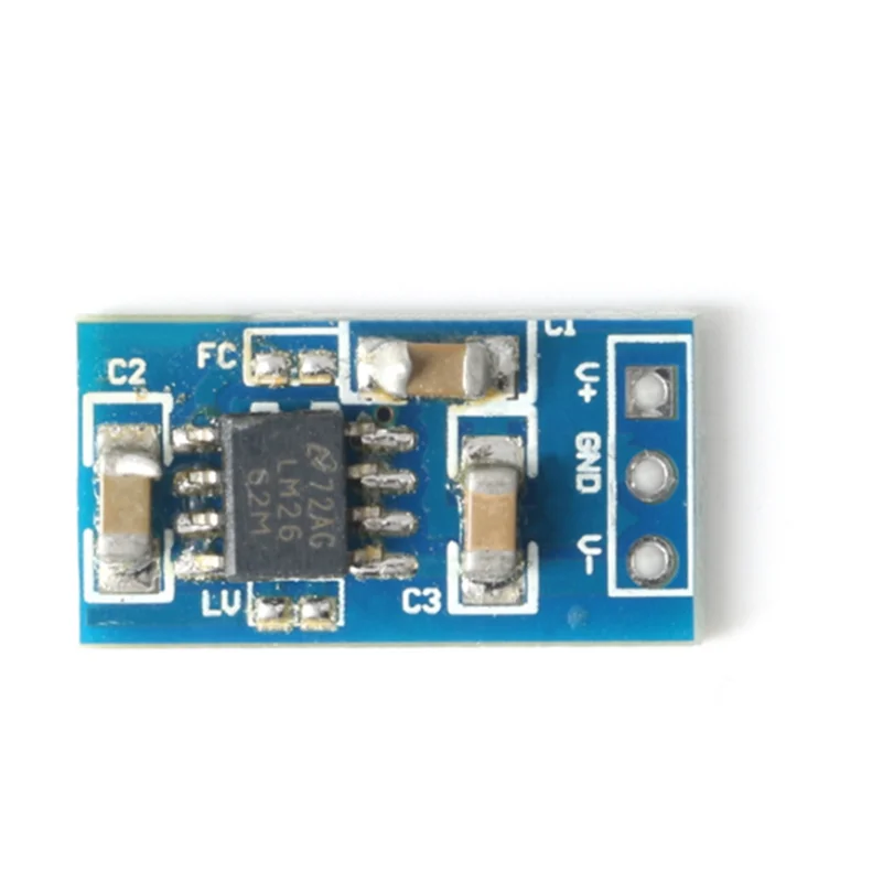 

LM7660/ LM2662 switching regulator voltage inversion module positive pressure to negative pressure