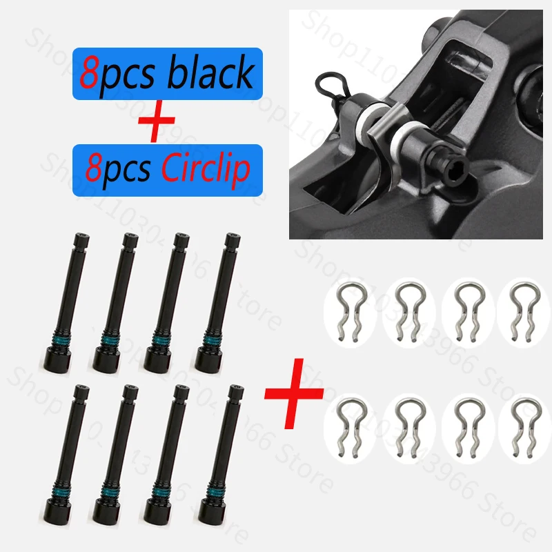 8 pezzi neri