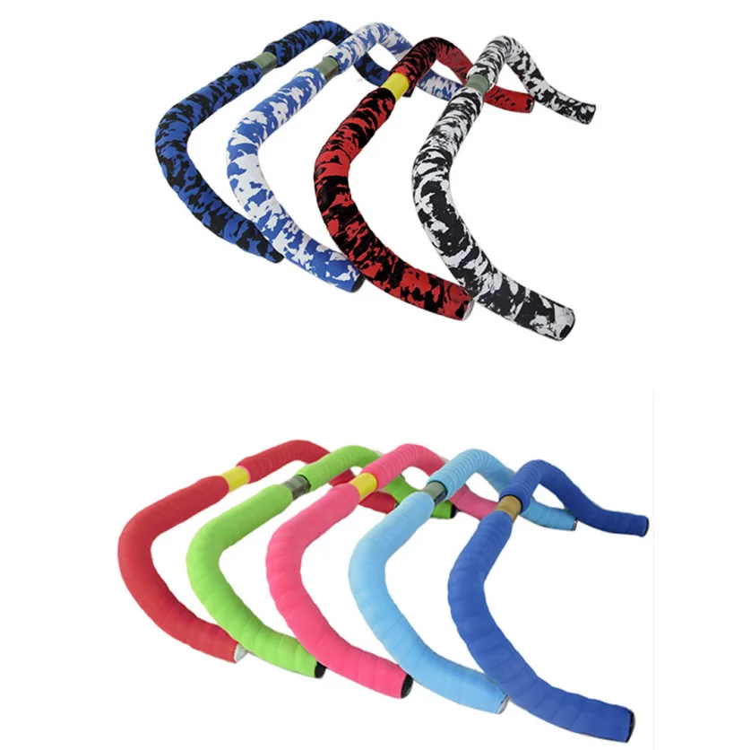 EVA Anti-slip Bicycle Handlebar Grips Shock Absorption Bike Bar Wraps Tape Cycling Accessory