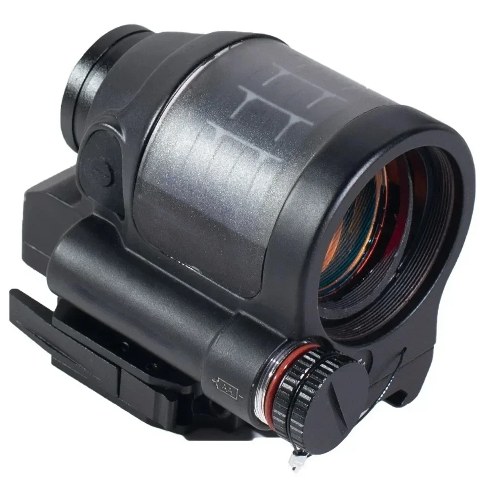 Red Dot 1x38mm Reflex Sight Solar Power Collimator Optics Sight Scope QD Mount Hunting Tactical Rifle Airsoft Scopes