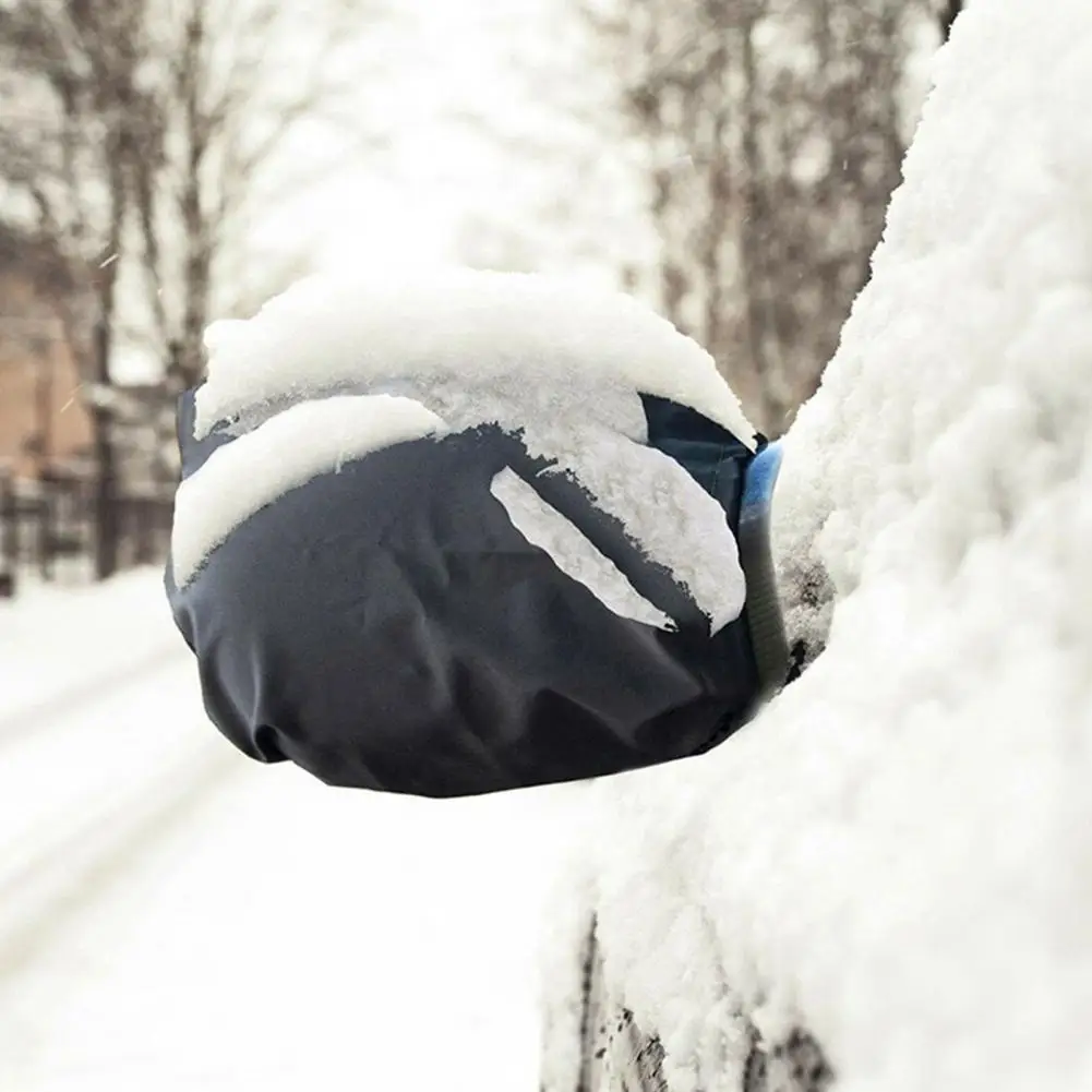 1 Pair Car Snow Cover Ice Winter Waterproof Oxford Cloth Snow Sun Dust Auto SUV Side Wing Mirror Guard Protector