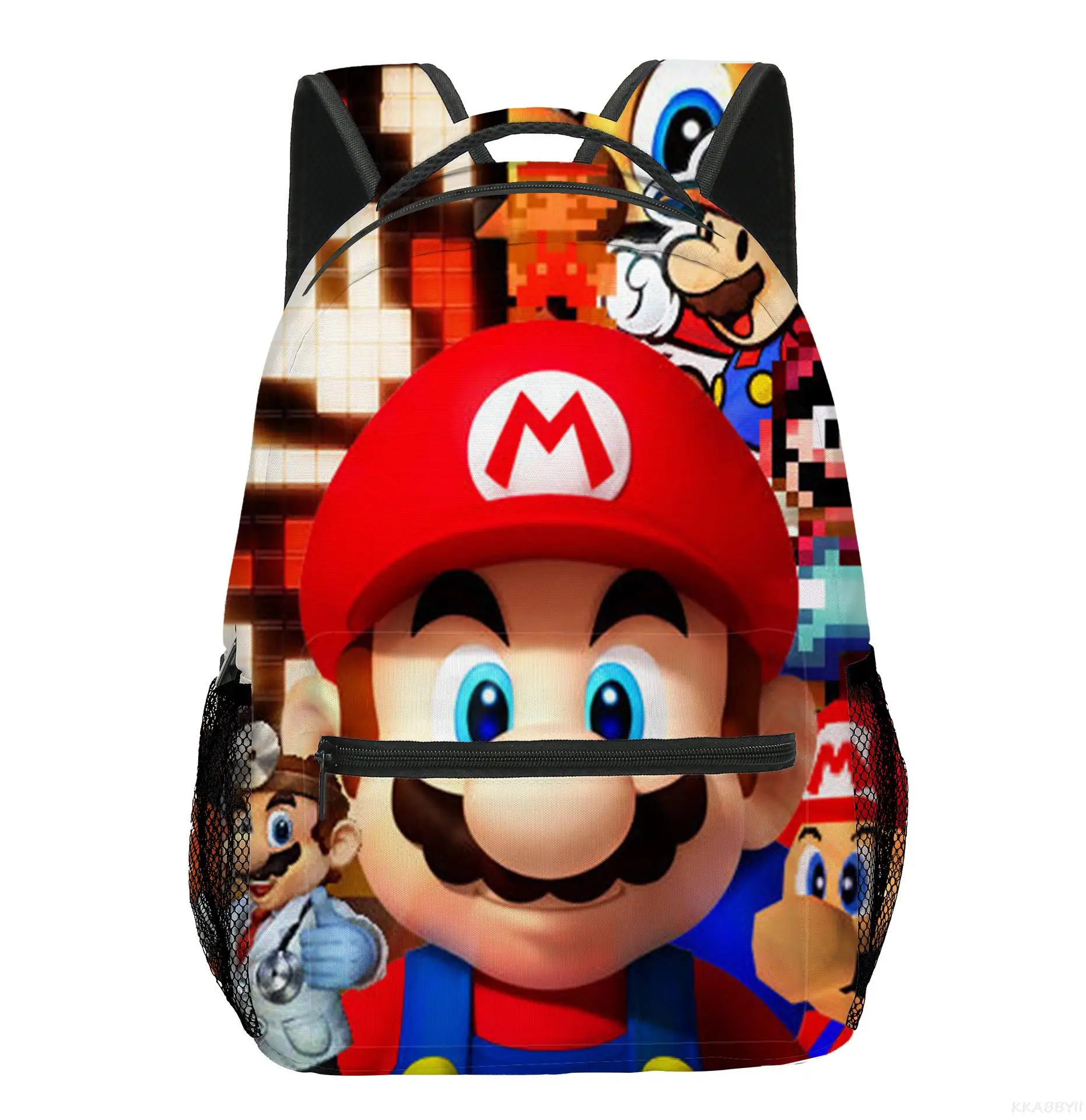 Super Mario Bros Backpack Cosplay PrintingBackpack Canvas School