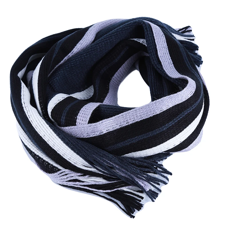 Men's Scarf Wool Knitted Winter